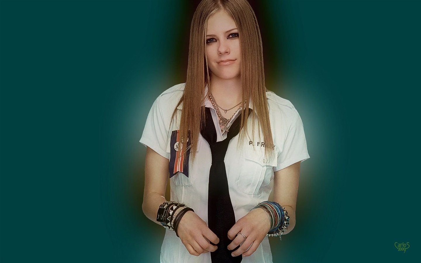 Avril Lavigne 艾薇儿·拉维妮 美女壁纸(二)4 - 1440x900