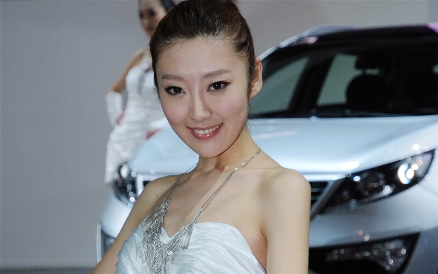 2010北京国际车展 美女车模 (螺纹钢作品)21 - 1440x900