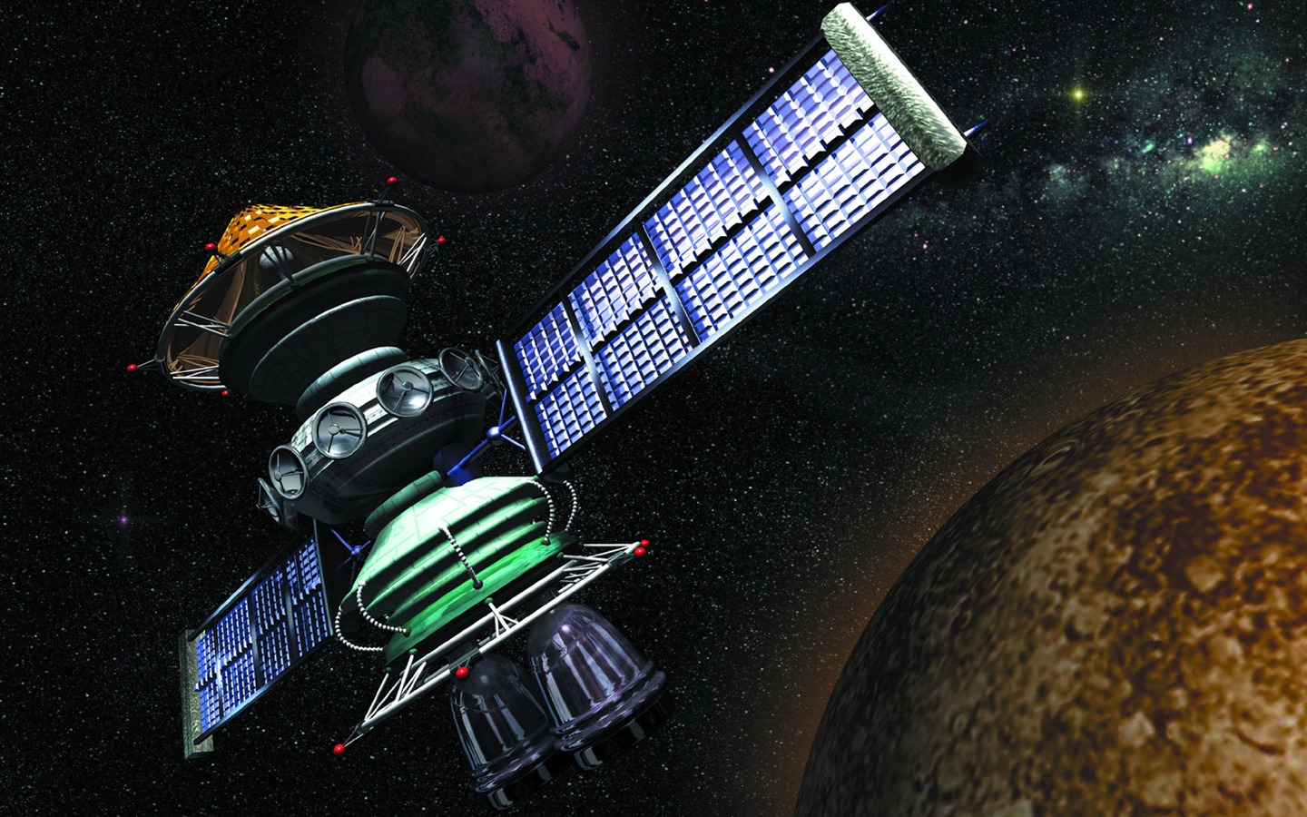 Satelliten-Kommunikations-Tapete (1) #12 - 1440x900