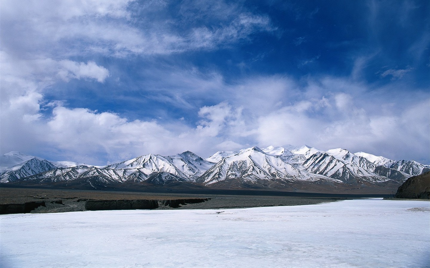 冬天雪景壁纸18 - 1440x900