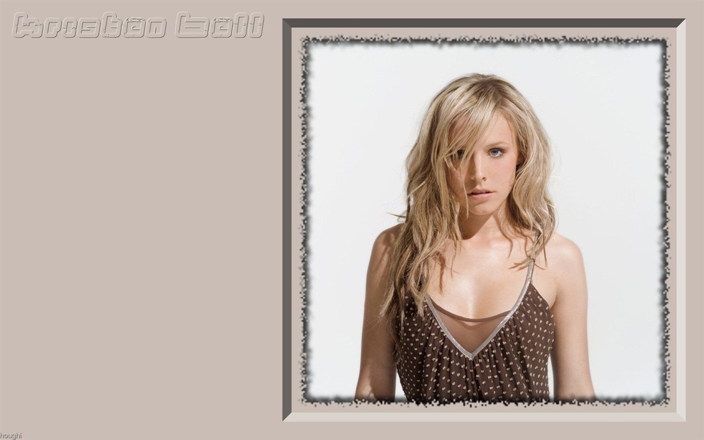 Kristen Bell hermoso fondo de pantalla #15 - 1440x900