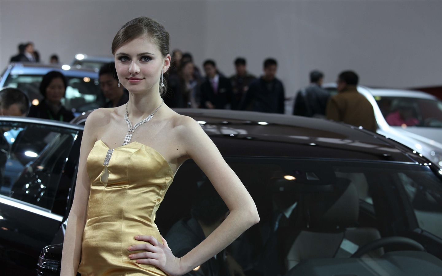 2010 Beijing International Auto Show de beauté (1) (le vent chasse les nuages de travaux) #8 - 1440x900