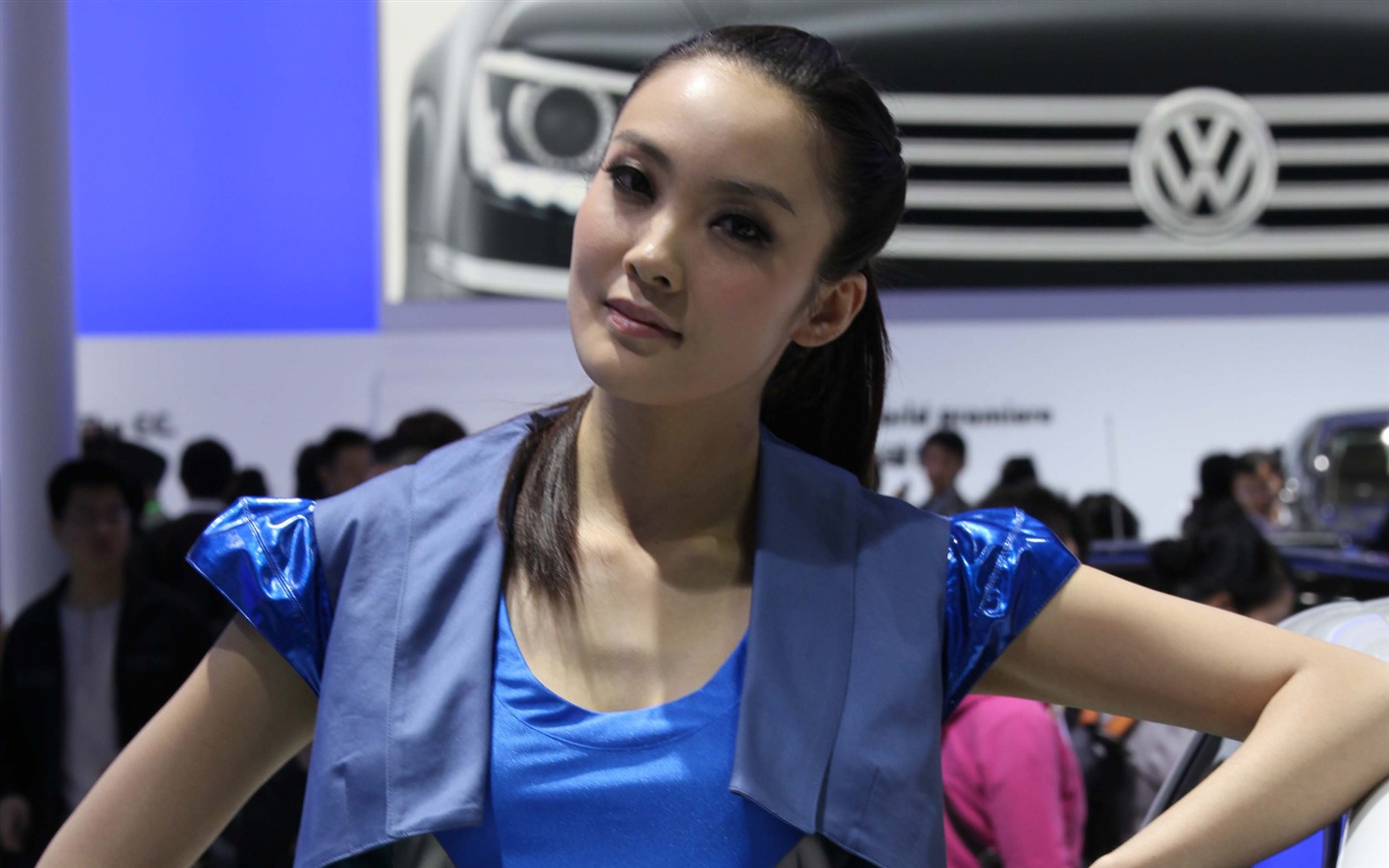 2010 Beijing International Auto Show beauty (2) (the wind chasing the clouds works) #7 - 1440x900