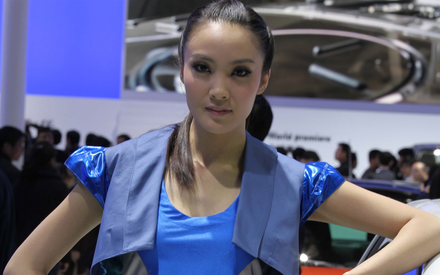 2010 Beijing International Auto Show beauty (2) (the wind chasing the clouds works) #8 - 1440x900