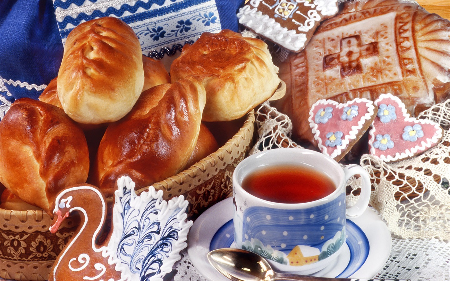 Russian type diet meal wallpaper (2) #20 - 1440x900