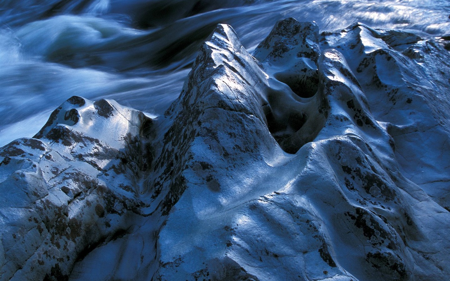 Waterfall flux papier peint (3) #17 - 1440x900