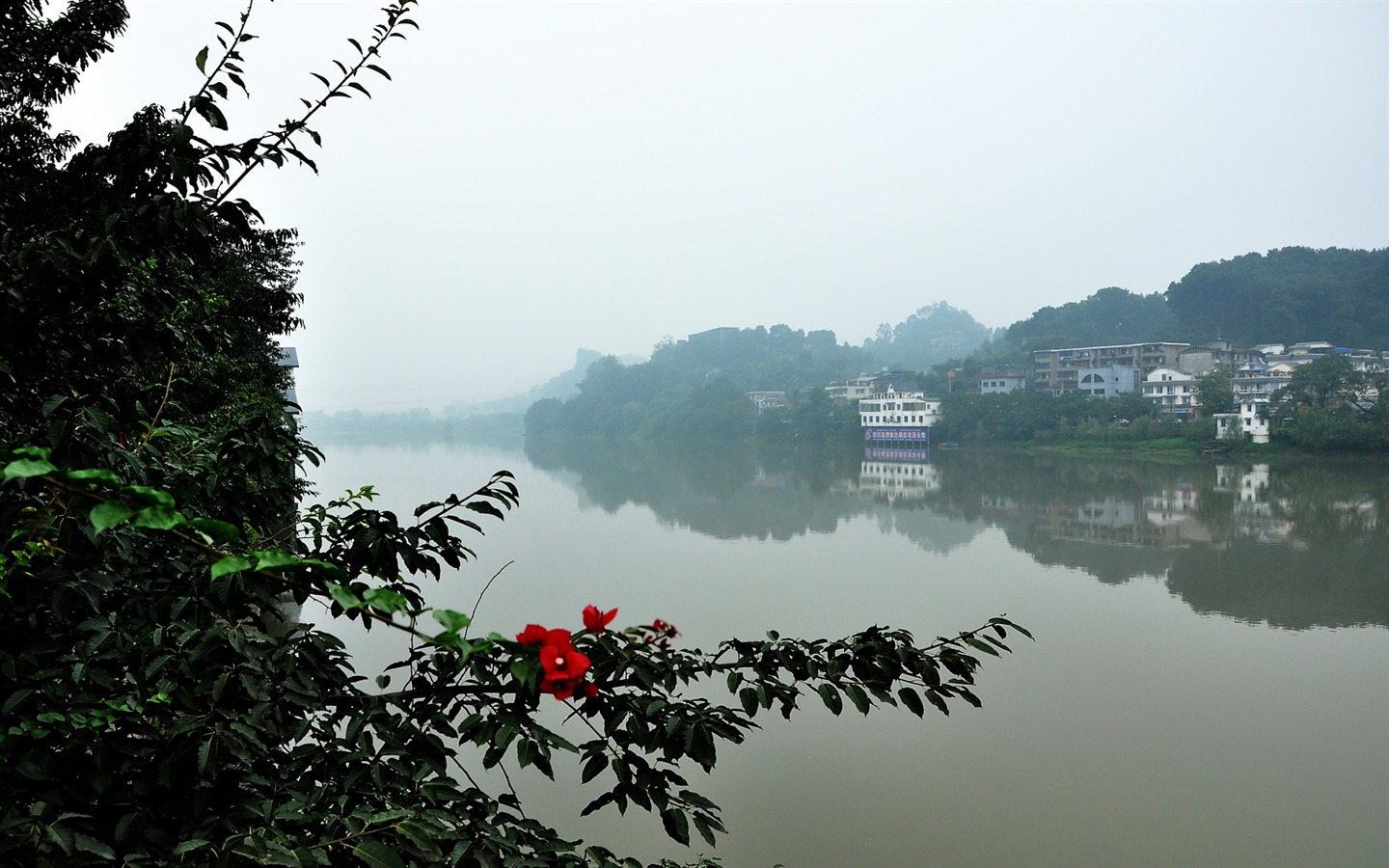 Leshan Five-scenery (old Kang OK works) #12 - 1440x900