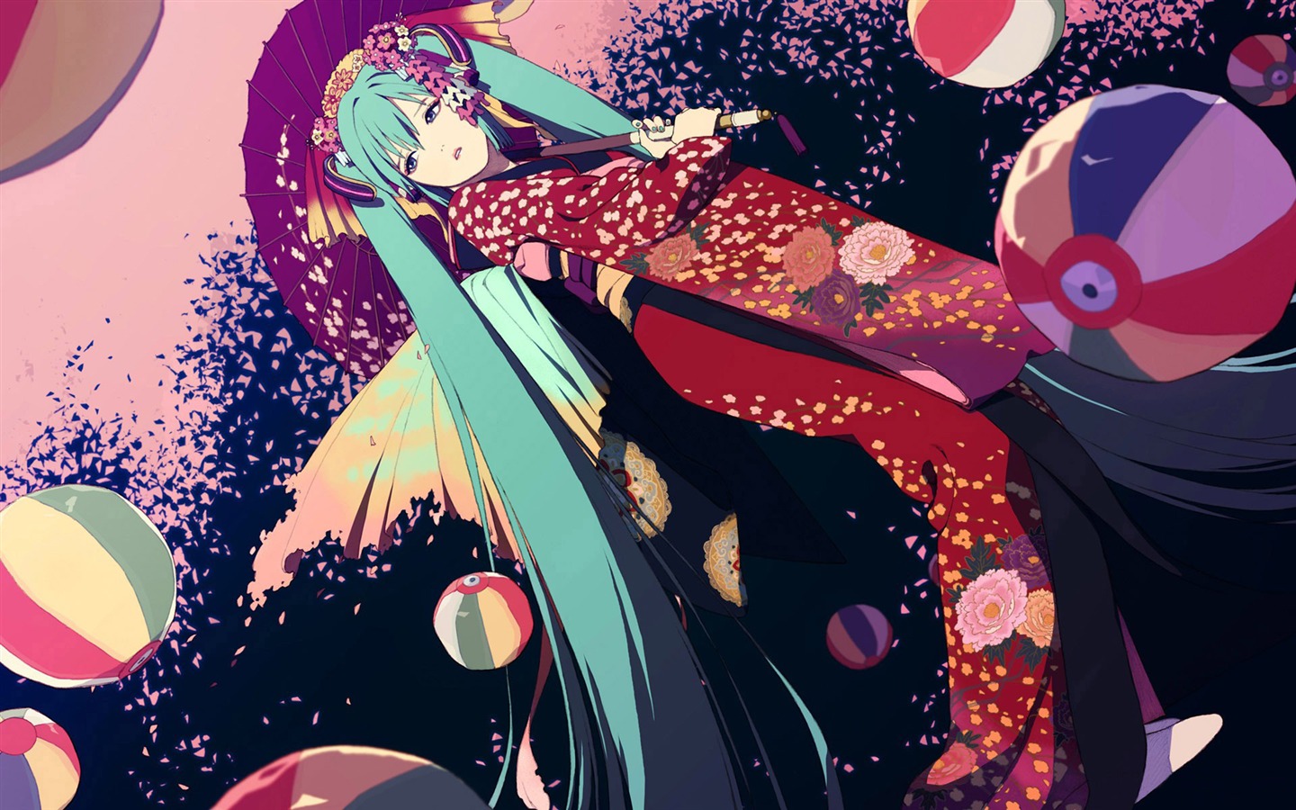 Hatsune next series wallpaper (2) #8 - 1440x900
