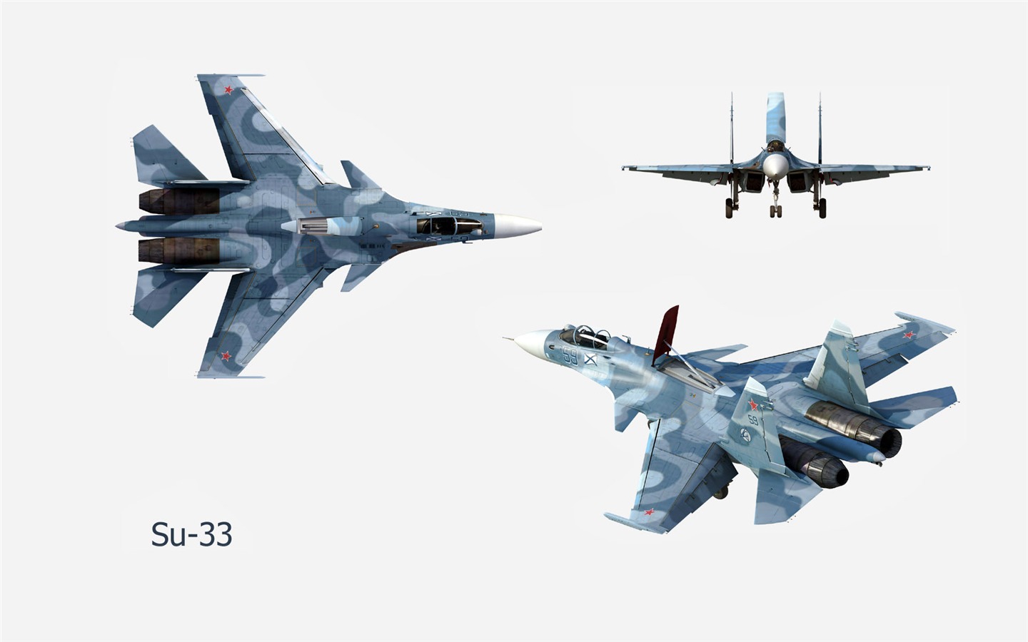 CG wallpaper vojenská letadla #10 - 1440x900