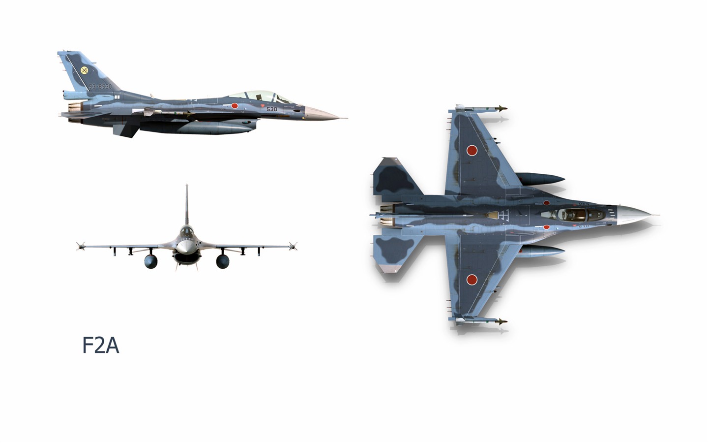 CG Wallpaper Militärflugzeugen #15 - 1440x900