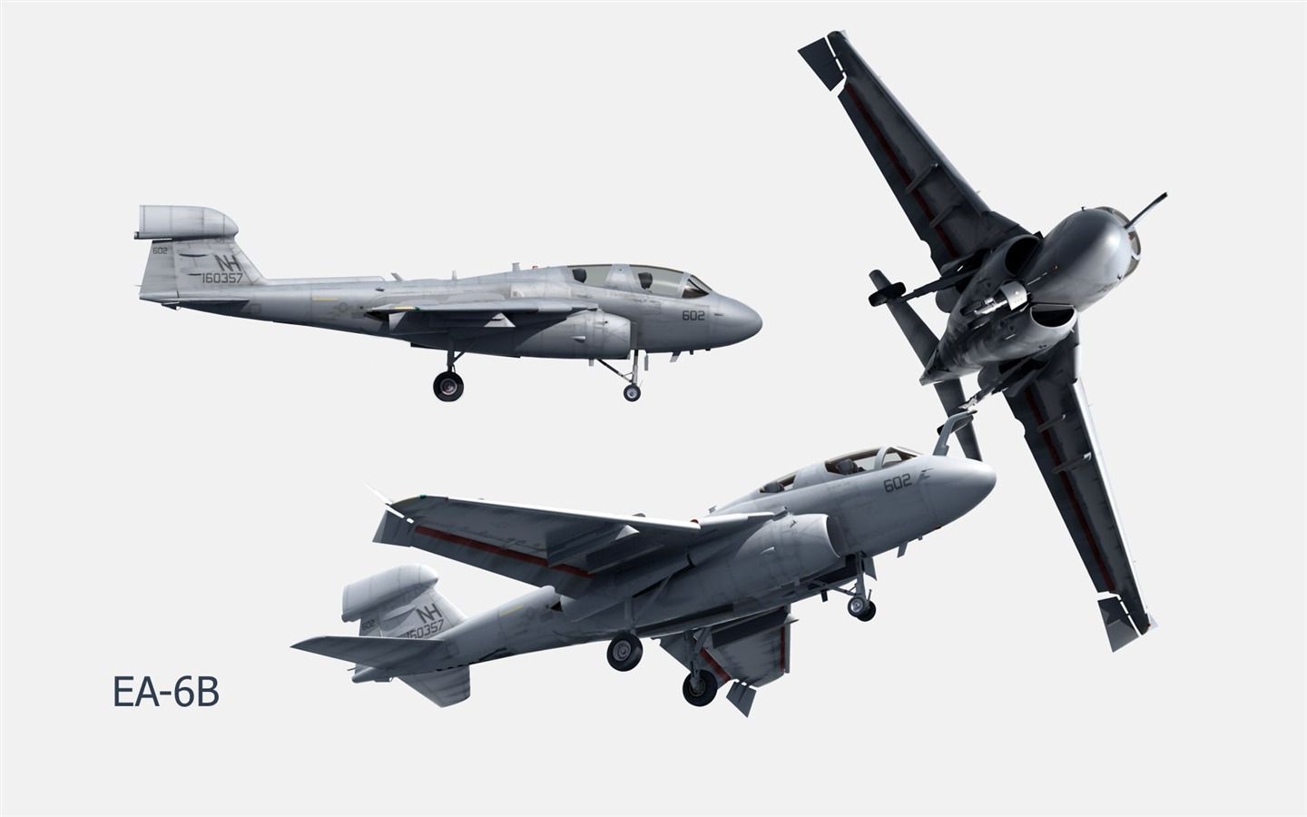 CG fondos de escritorio de aviones militares #18 - 1440x900