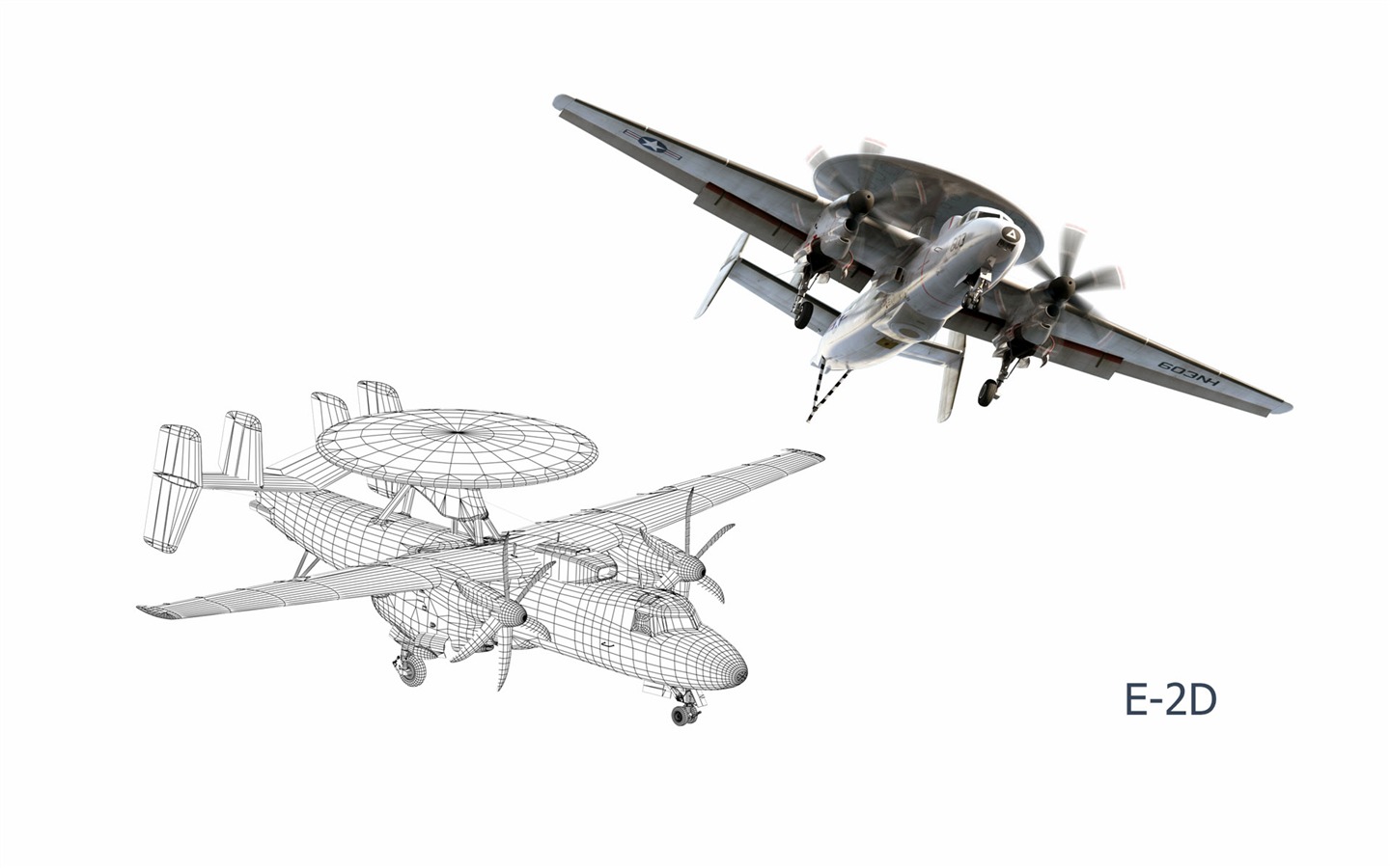 CG обои военных самолетов #19 - 1440x900