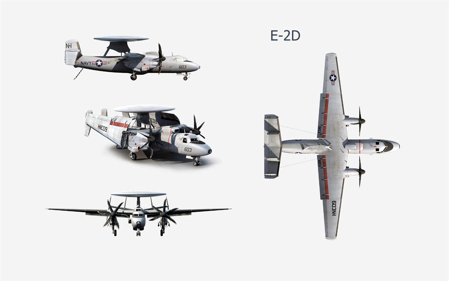 CG wallpaper vojenská letadla #20 - 1440x900