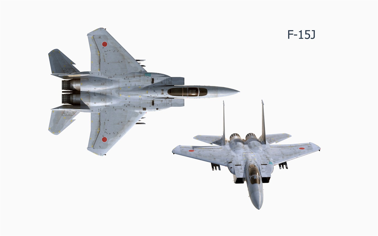 CG wallpaper vojenská letadla #21 - 1440x900