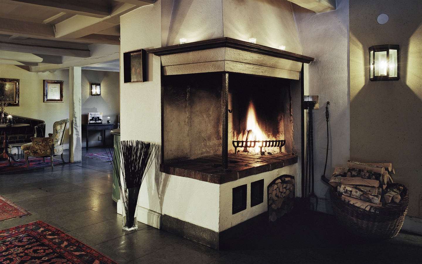 洋風家庭の暖炉の壁紙 (2) #20 - 1440x900