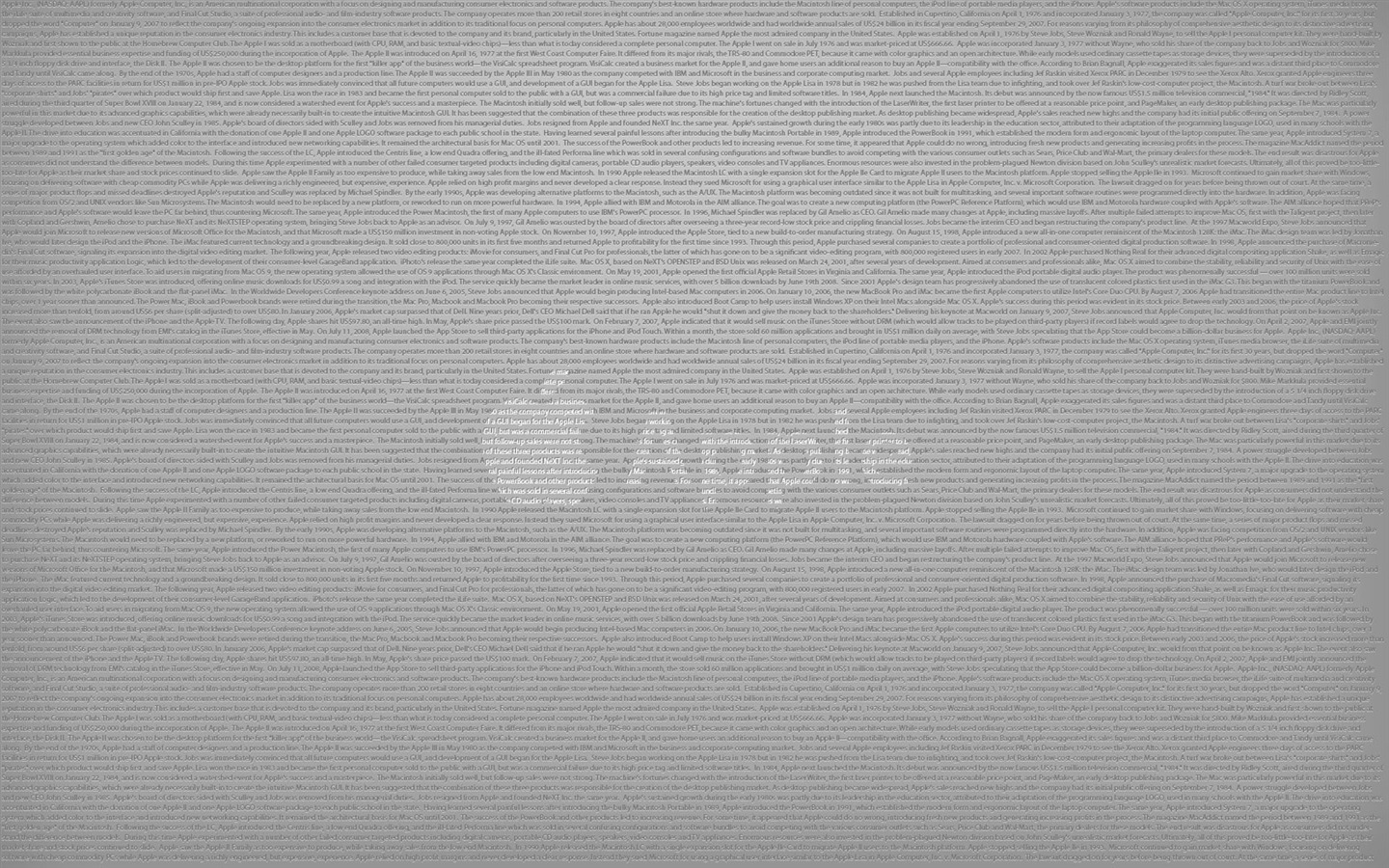 アップルのテーマの壁紙アルバム(31) #5 - 1440x900