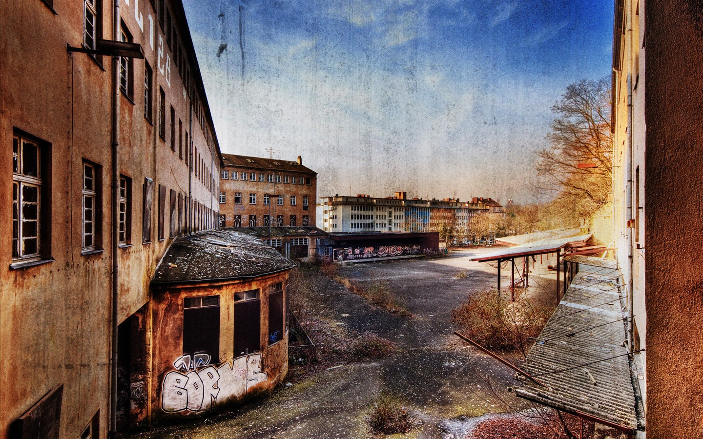 城市废墟影像 高清壁纸5 - 1440x900