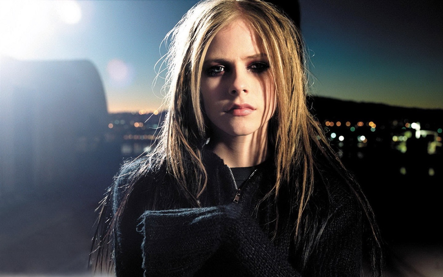 Avril Lavigne 艾薇儿·拉维妮 美女壁纸(三)24 - 1440x900