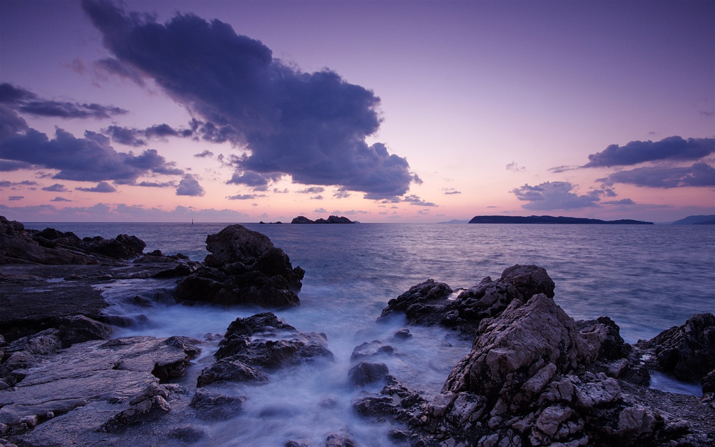 超大海滨海岸风光 壁纸(二)11 - 1440x900