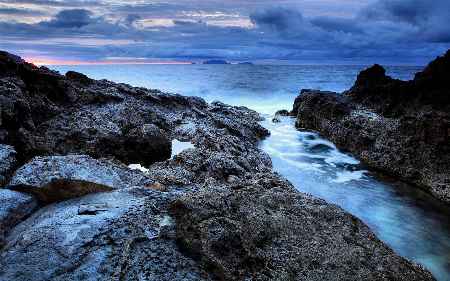 超大海滨海岸风光 壁纸(二)13 - 1440x900