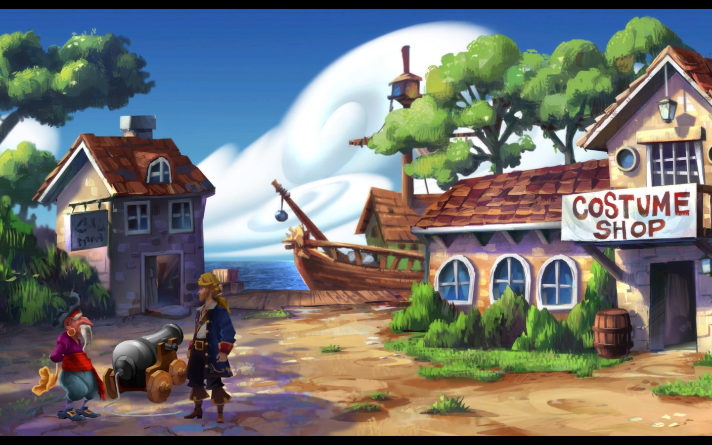 Monkey Island game wallpaper #17 - 1440x900