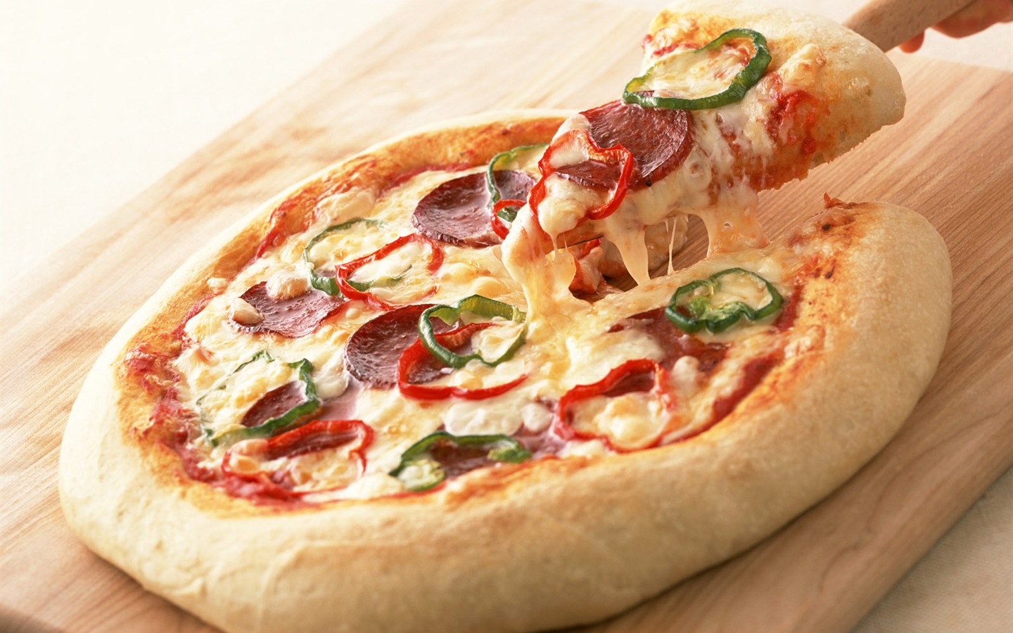 Pizza Jídlo tapety (2) #5 - 1440x900