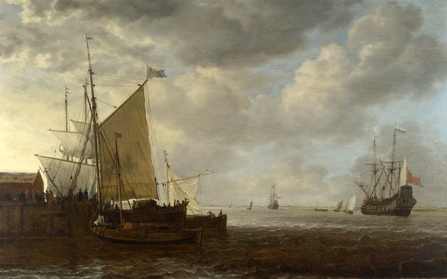 倫敦畫廊帆船 壁紙(一) #15 - 1440x900