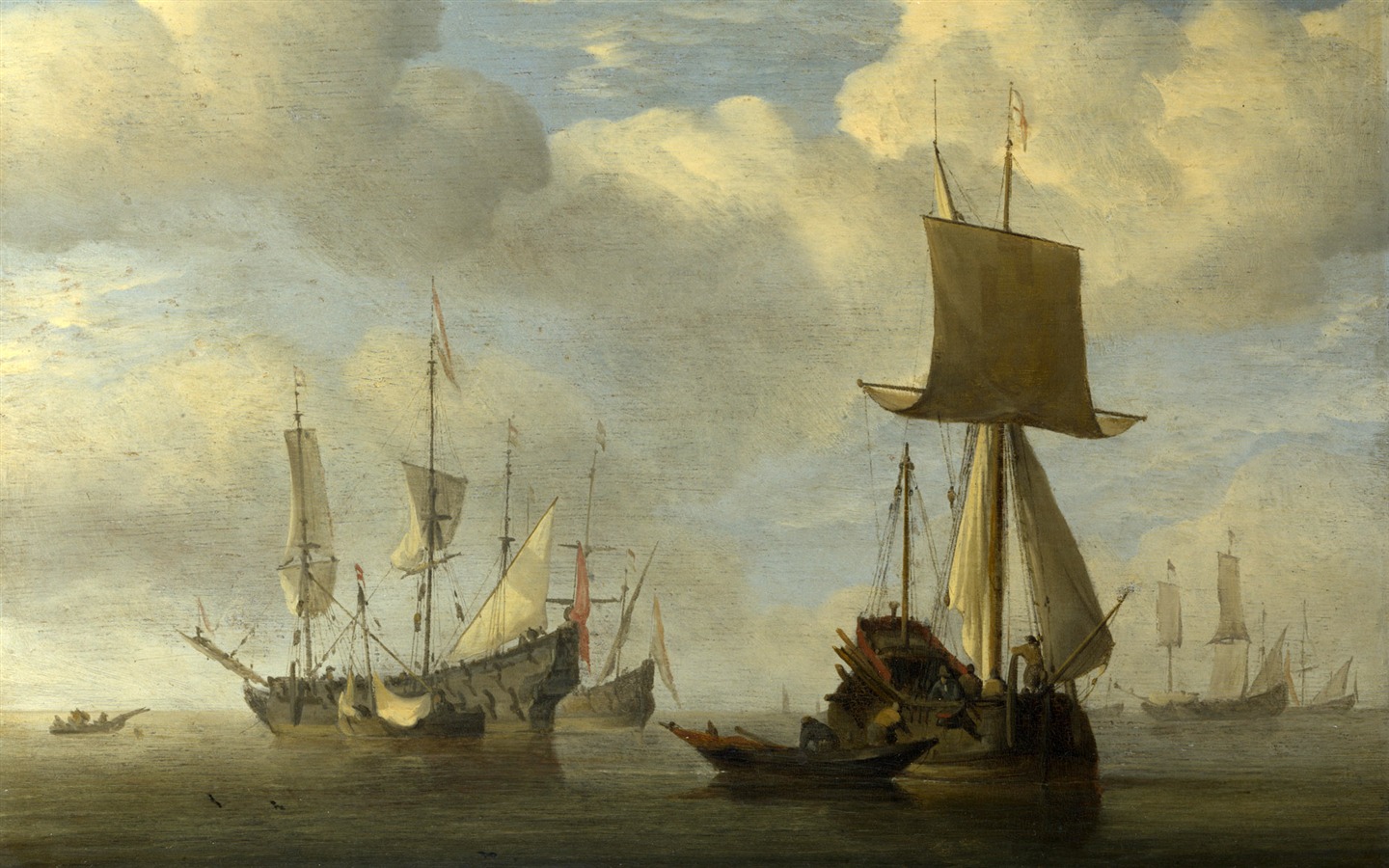 伦敦画廊帆船 壁纸(二)5 - 1440x900