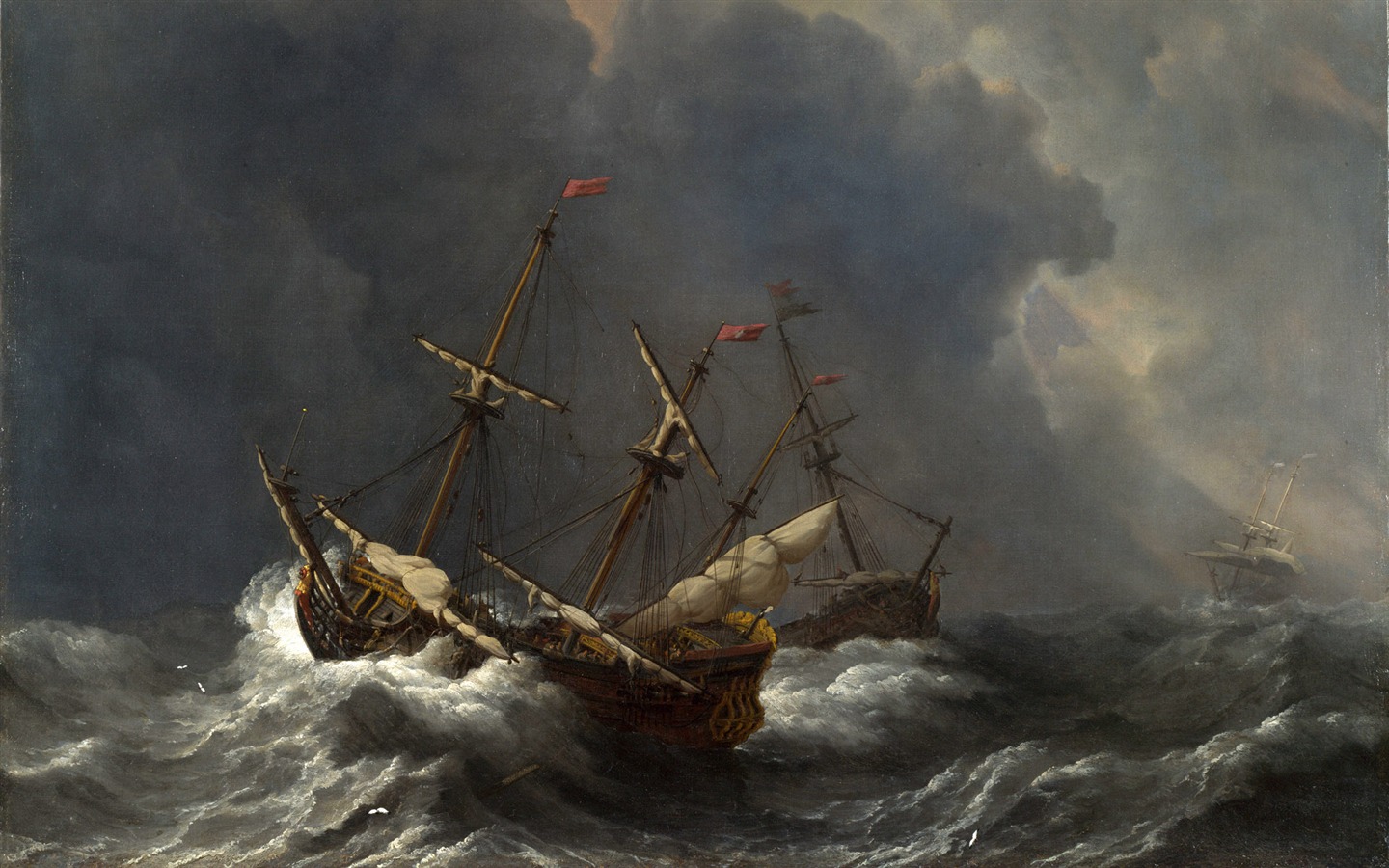 倫敦畫廊帆船 壁紙(二) #9 - 1440x900