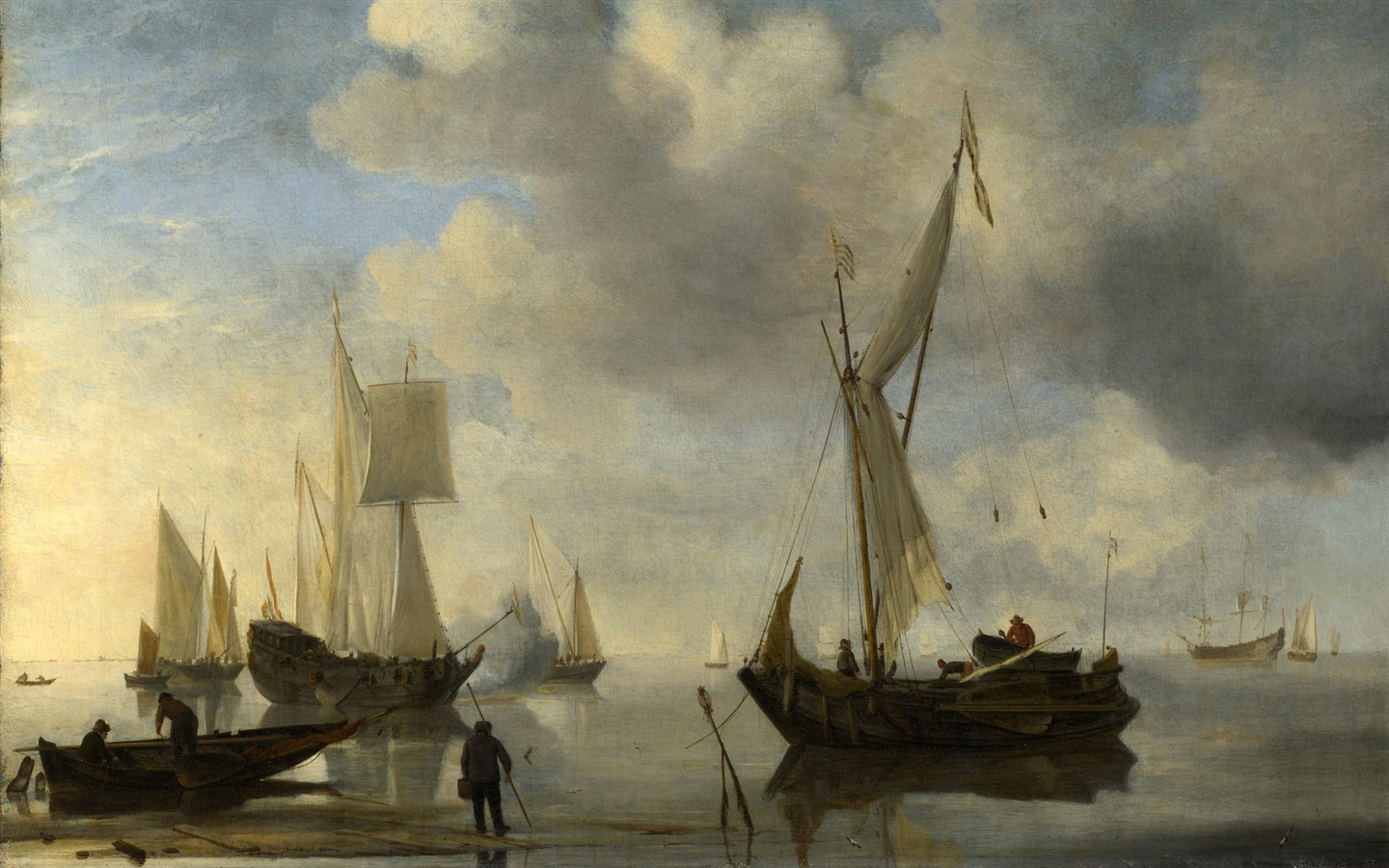 伦敦画廊帆船 壁纸(二)16 - 1440x900