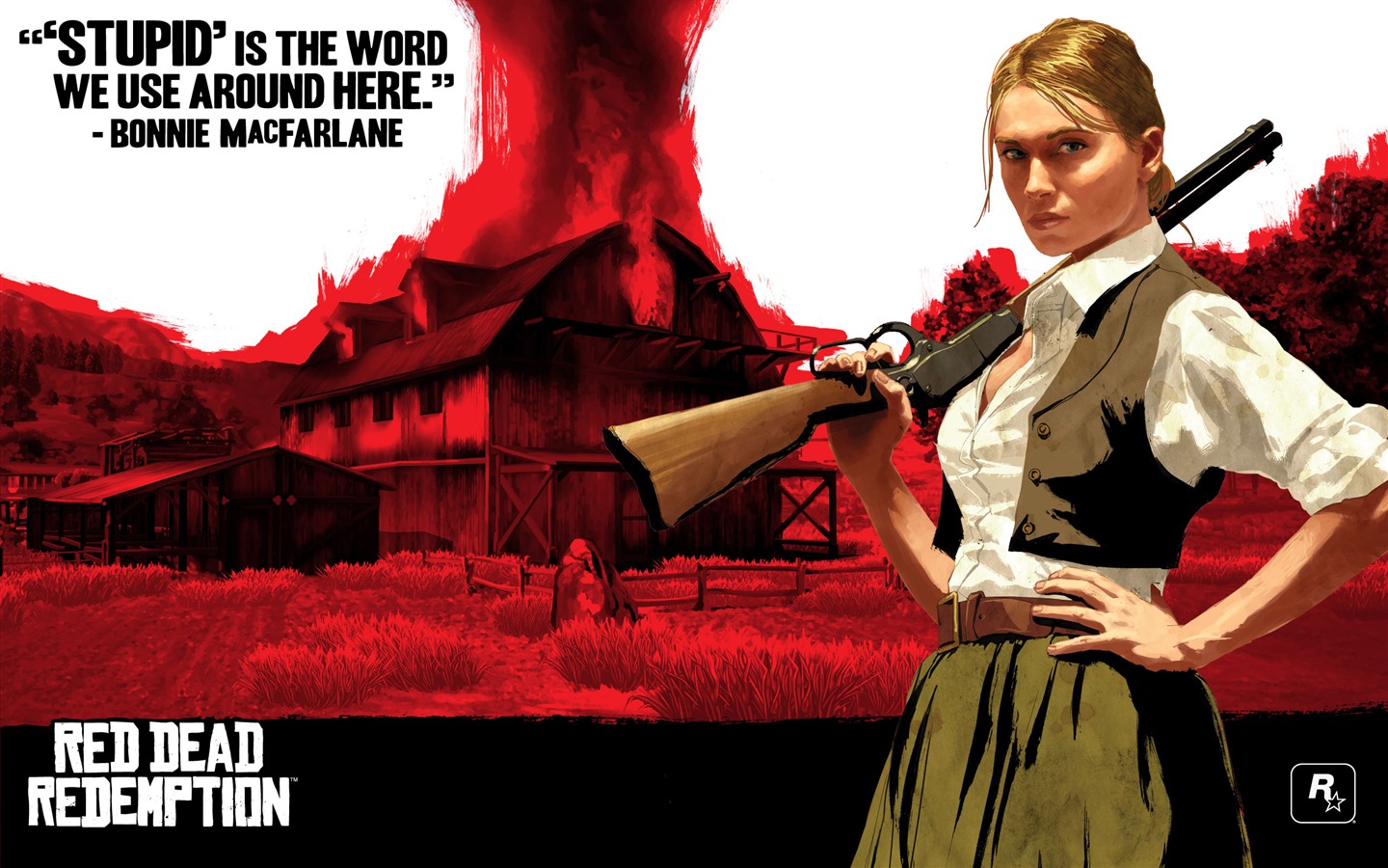 Red Dead Redemption HD papel tapiz #1 - 1440x900