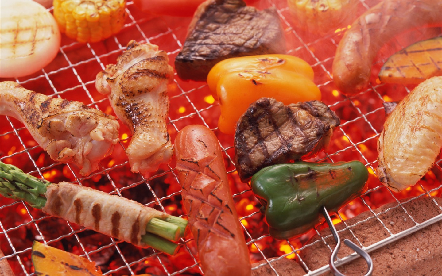 Fond d'écran barbecue Delicious (2) #3 - 1440x900