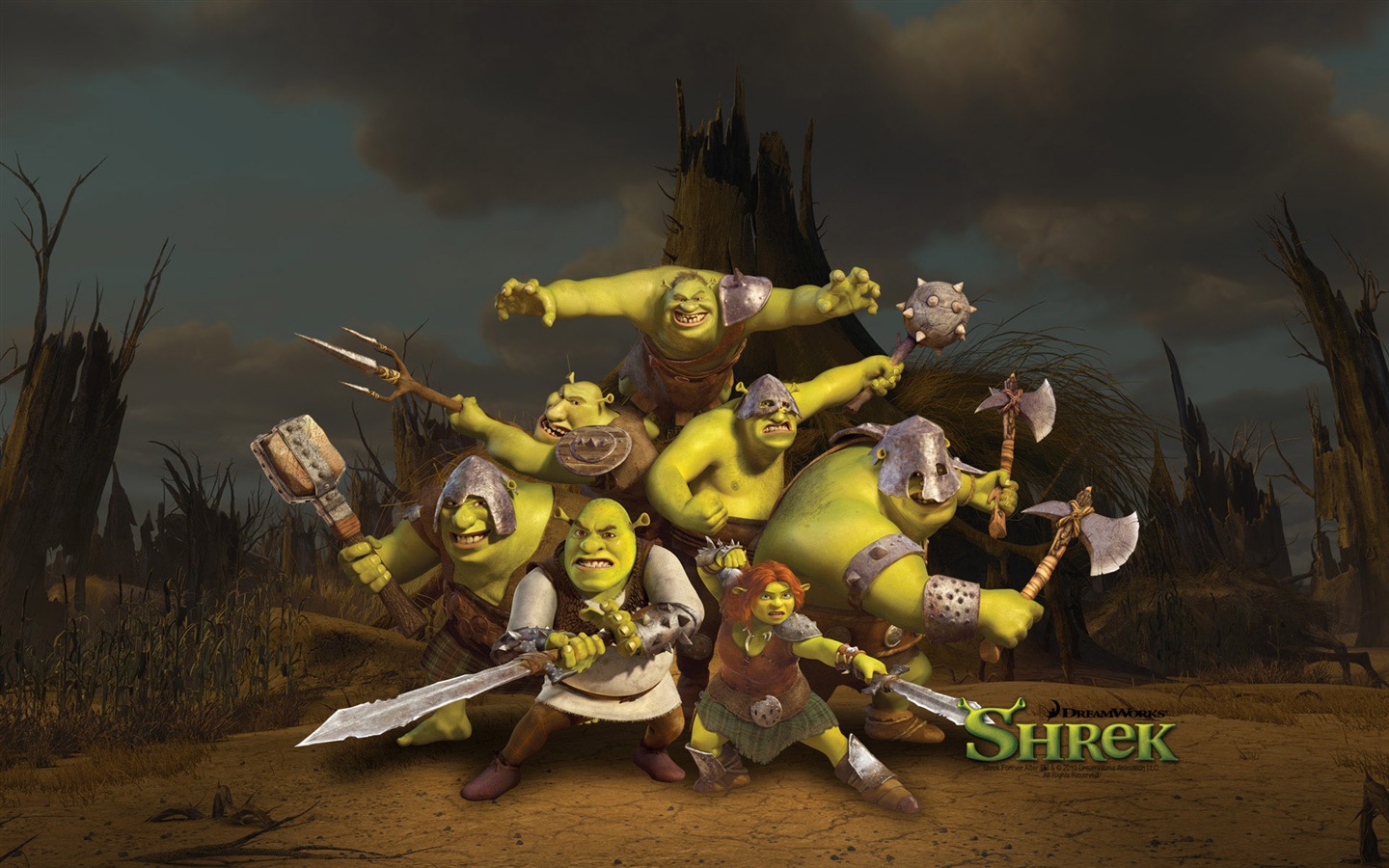 Shrek Forever After 怪物史莱克4 高清壁纸10 - 1440x900