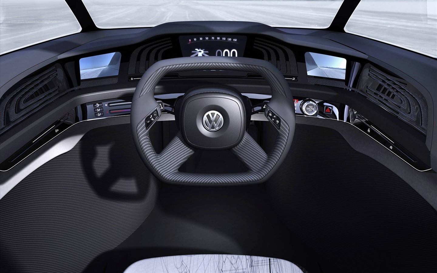Volkswagen concept car wallpaper (1) #14 - 1440x900