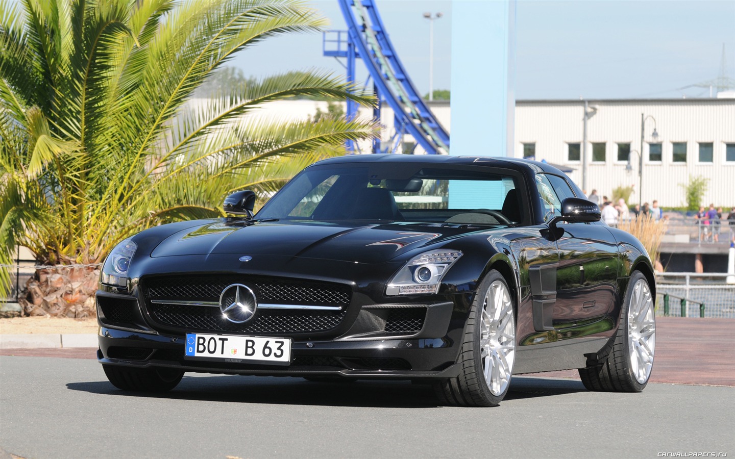 Brabus Mercedes-Benz SLS AMG - 2010 高清壁紙 #1 - 1440x900