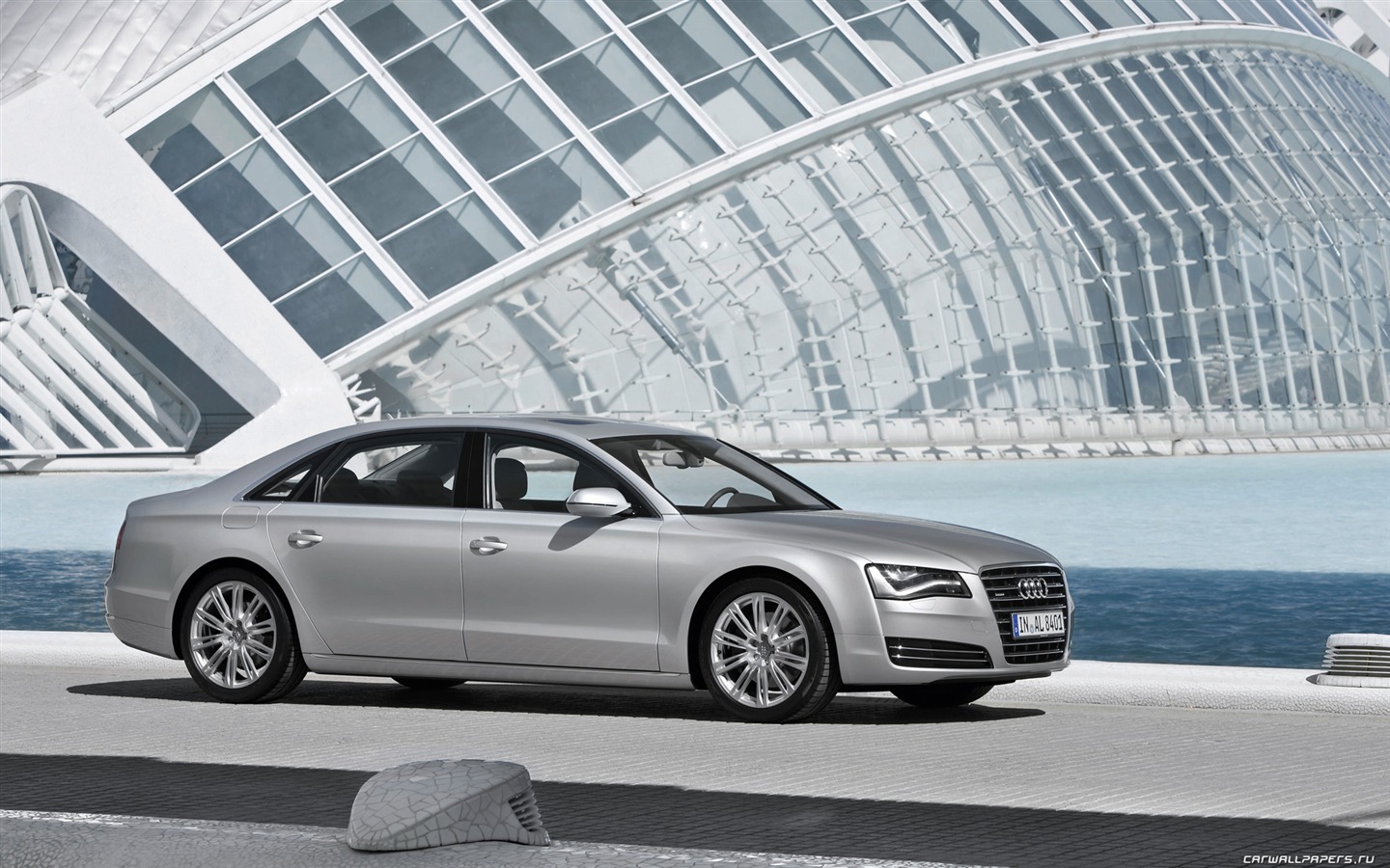 Audi A8 L 3.0 TFSI Quattro - 2010 高清壁紙 #13 - 1440x900