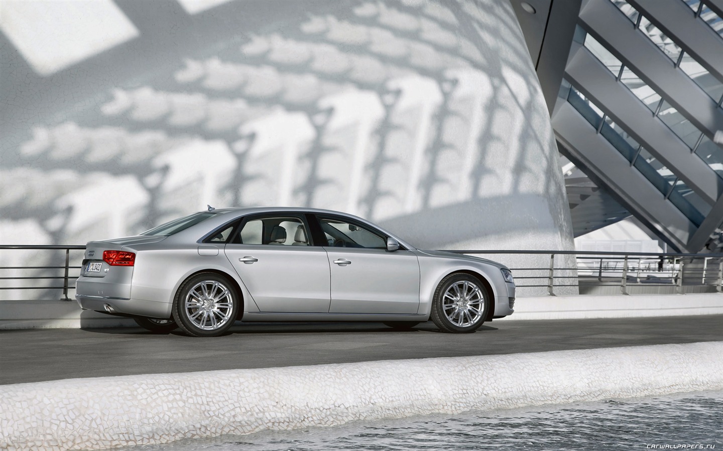 Audi A8 L 3.0 TFSI Quattro - 2010 高清壁紙 #17 - 1440x900