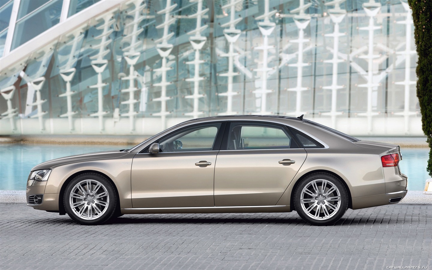 Audi A8 L W12 Quattro - 2010 HD wallpaper #9 - 1440x900