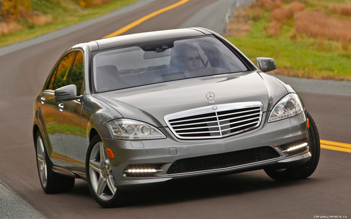 Mercedes-Benz S550 - 2010 HD Wallpaper #5 - 1440x900