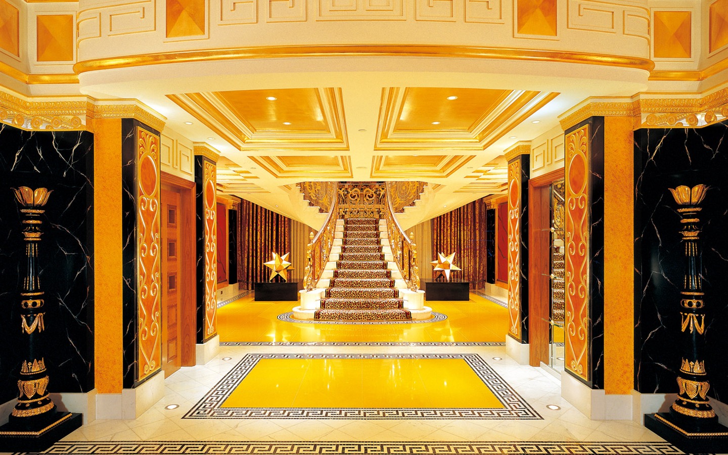 Sept étoiles hôtel Burj Dubai fonds d'écran #10 - 1440x900