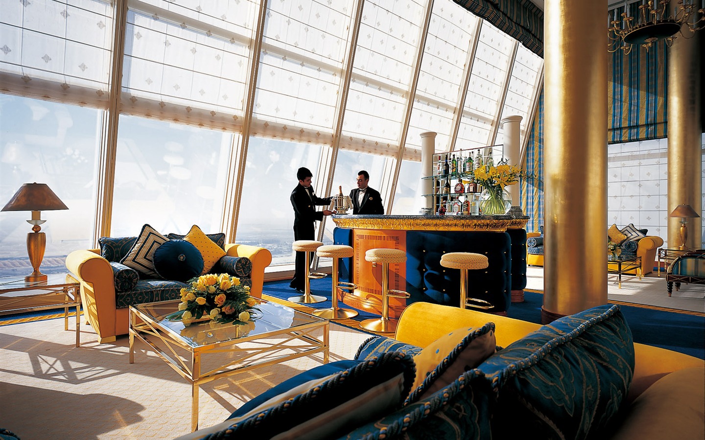 Sept étoiles hôtel Burj Dubai fonds d'écran #14 - 1440x900