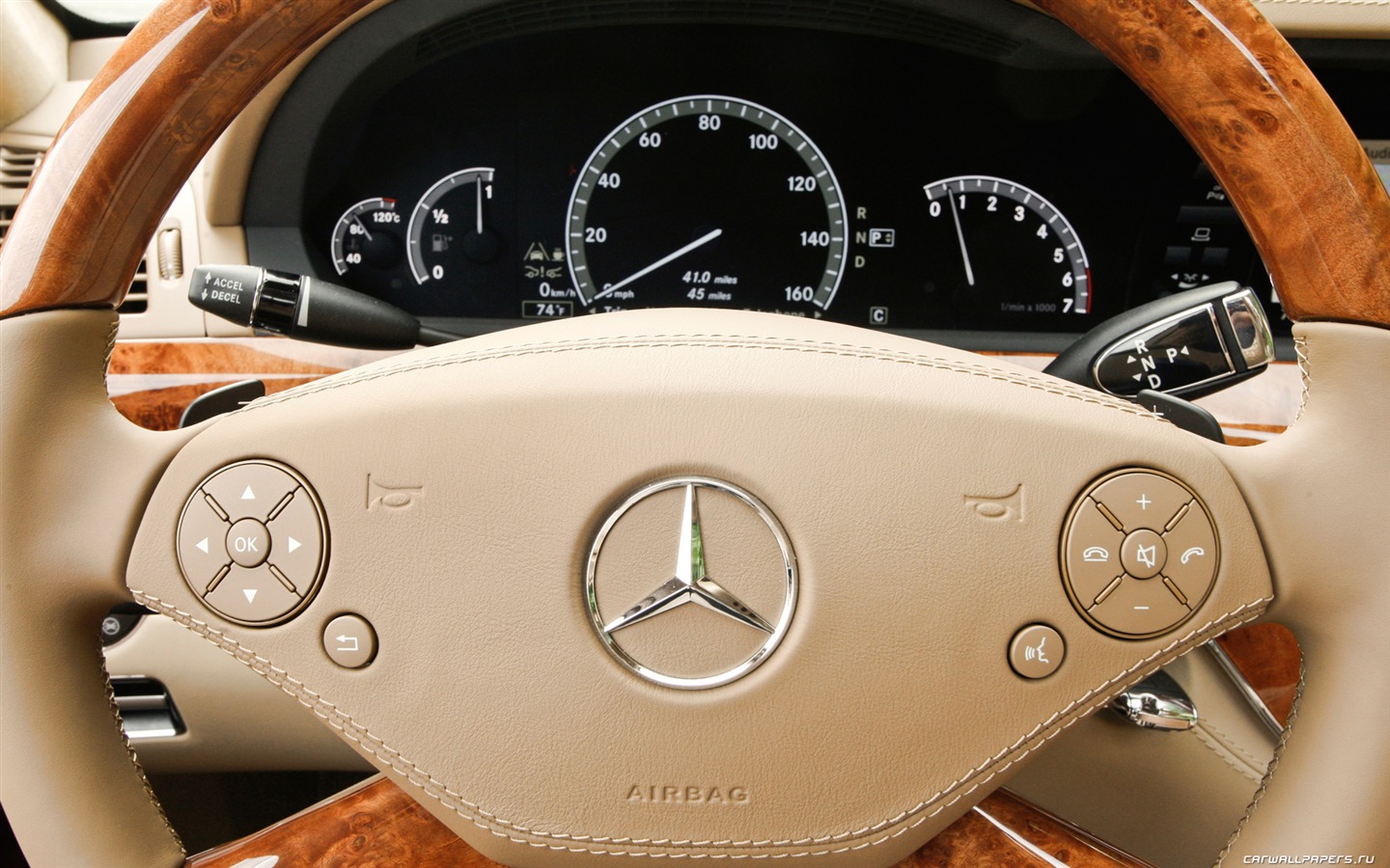Mercedes-Benz S600 - 2010 HD обои #28 - 1440x900