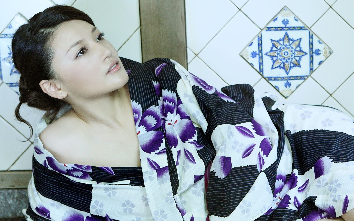 Shimazaki Wakako krásnou tapetu #19 - 1440x900