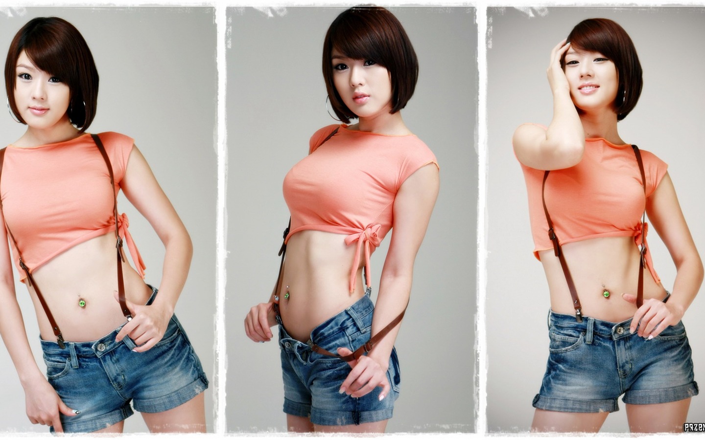 韩国车展模特 Hwang Mi Hee & Song Jina4 - 1440x900
