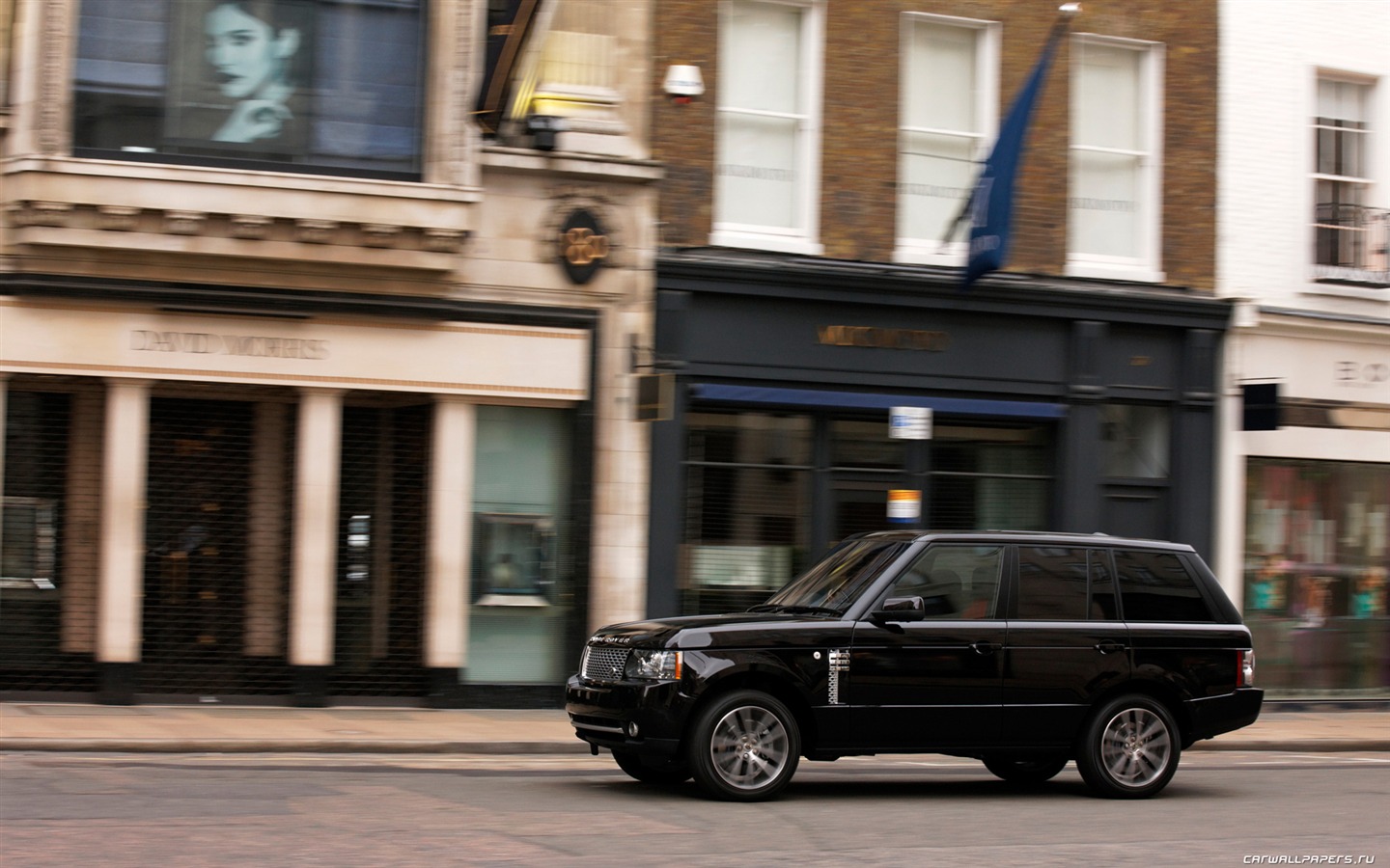 Land Rover Range Rover Black Edition - 2011 HD tapetu #8 - 1440x900