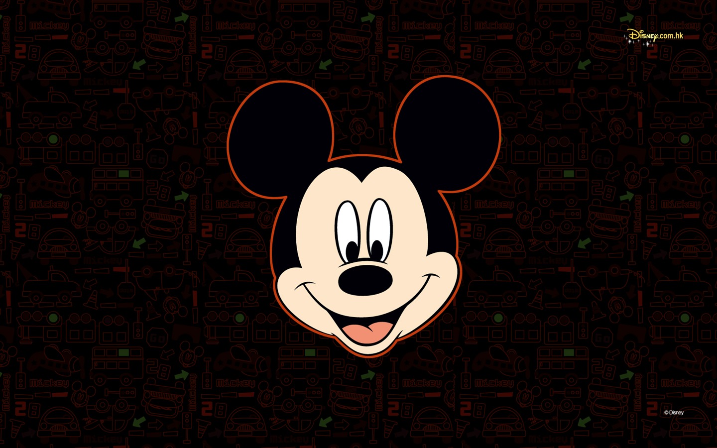 디즈니 만화 미키 배경 화면 (2) #16 - 1440x900