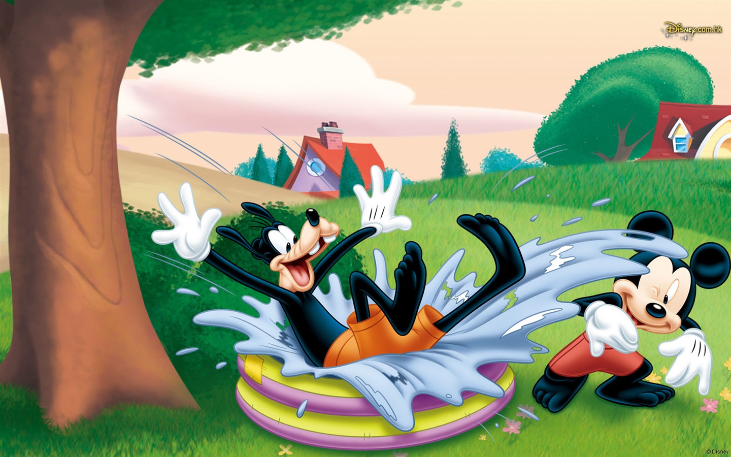디즈니 만화 미키 배경 화면 (2) #19 - 1440x900