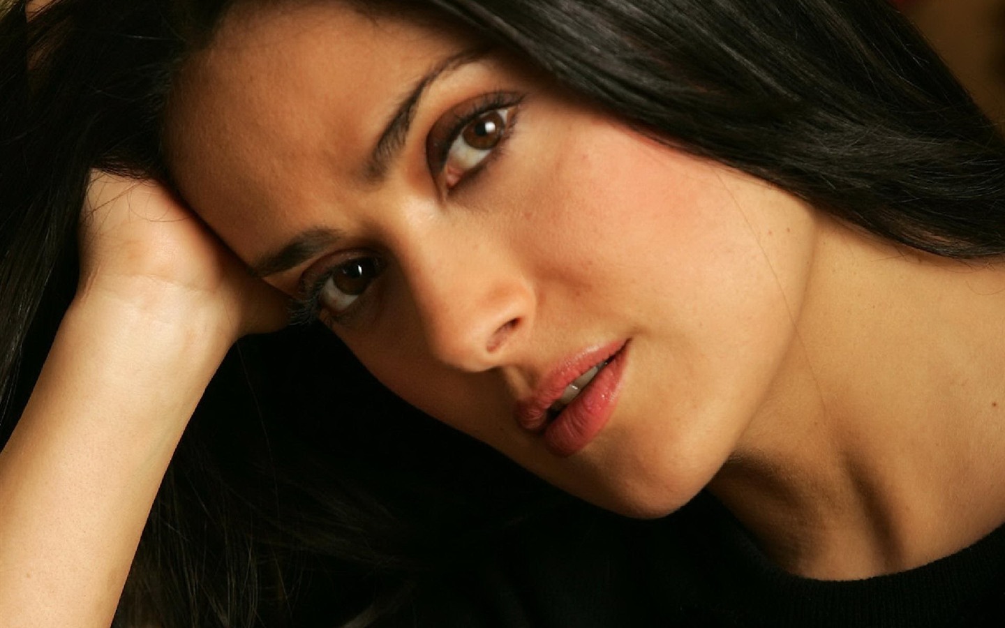 Salma 하이에크 아름다운 배경 화면 (2) #14 - 1440x900