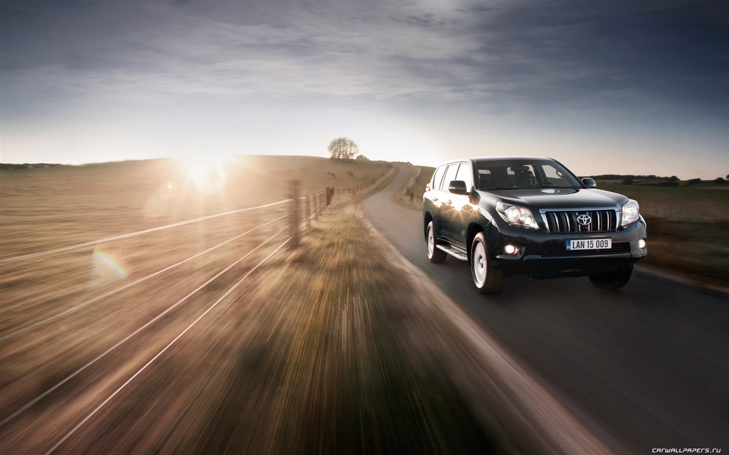 Toyota Land Cruiser Prado - 2009 HD wallpaper #3 - 1440x900