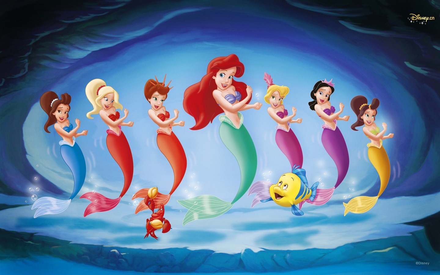 Princesa Disney de dibujos animados fondos de escritorio (2) #18 - 1440x900
